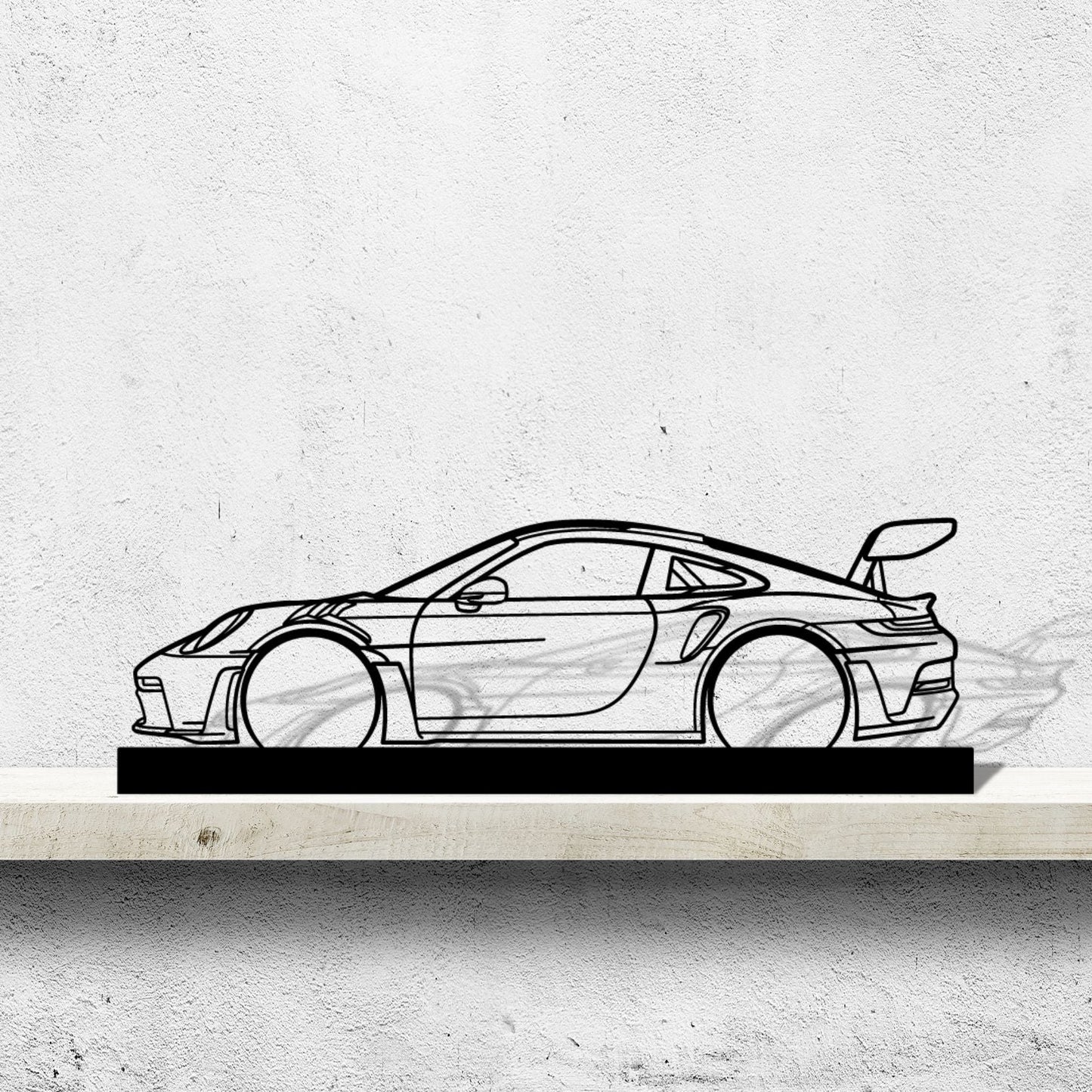 911 GT3 RS 991 - Silhueta de Mesa