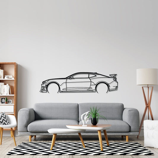 Chevrolet Camaro ZL1 - Silhueta de Metal