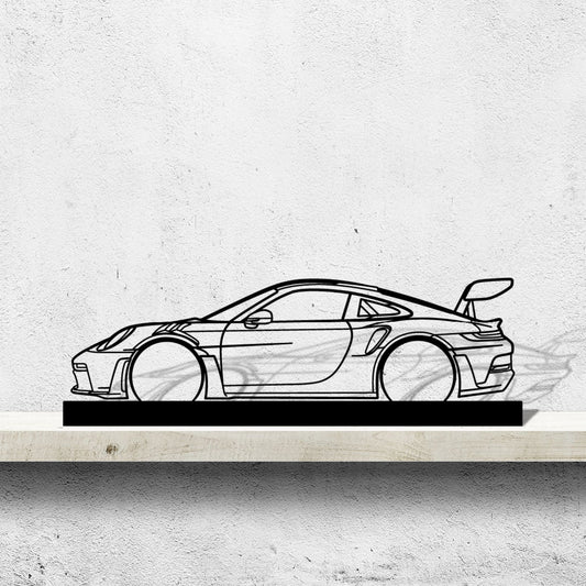 911 GT3 RS 991 - Silhueta de Mesa