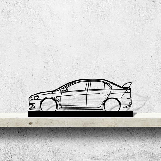 Lancer Evo X - Silhueta de Mesa