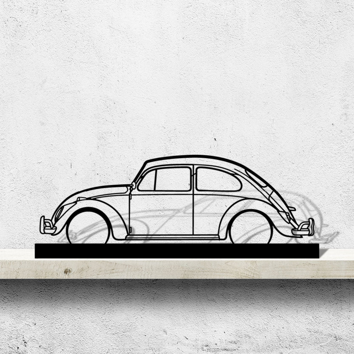 Fusca - Silhueta de Mesa