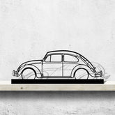 Fusca - Silhueta de Mesa