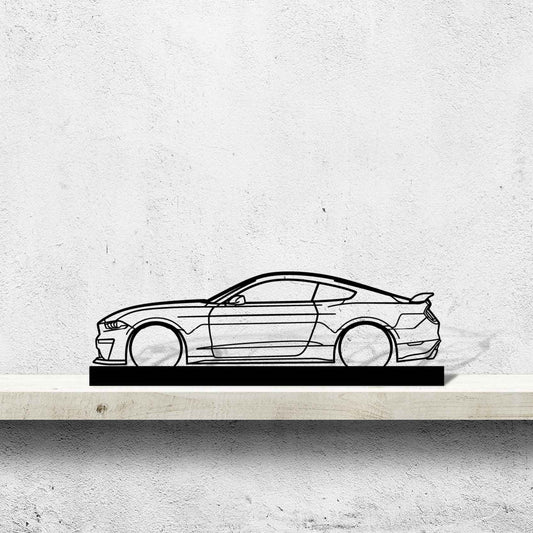 Mustang GT - Silhueta de Mesa